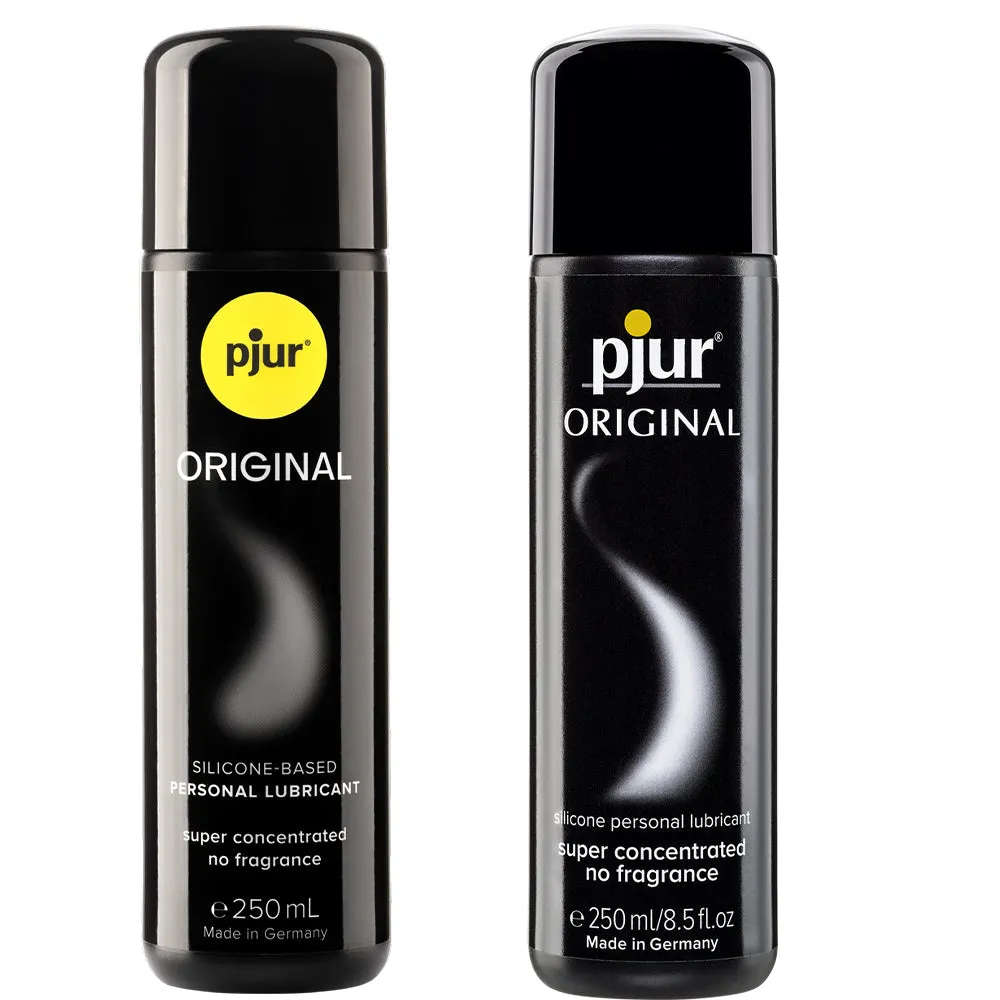 2x Pjur Original 250ml Bodyglide Personal Lubricant Silicone Sex Lube