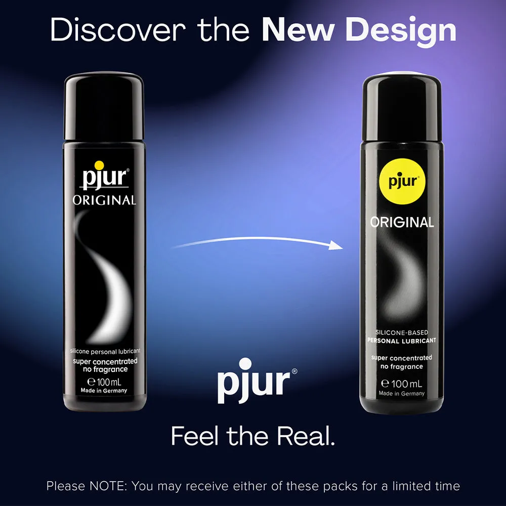 3x Pjur Original 100ml Bodyglide Personal Lubricant Silicone Sex Lube
