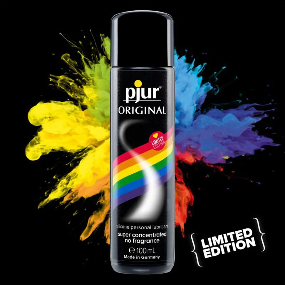 3x Pjur Original 100ml Bodyglide Personal Lubricant Silicone Sex Lube