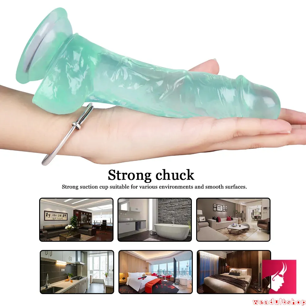 7.28in Realistic Dildo Flexible Penis With Textured Shaft Sextoy