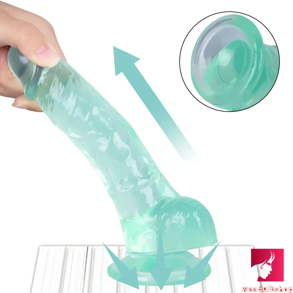 7.28in Realistic Dildo Flexible Penis With Textured Shaft Sextoy