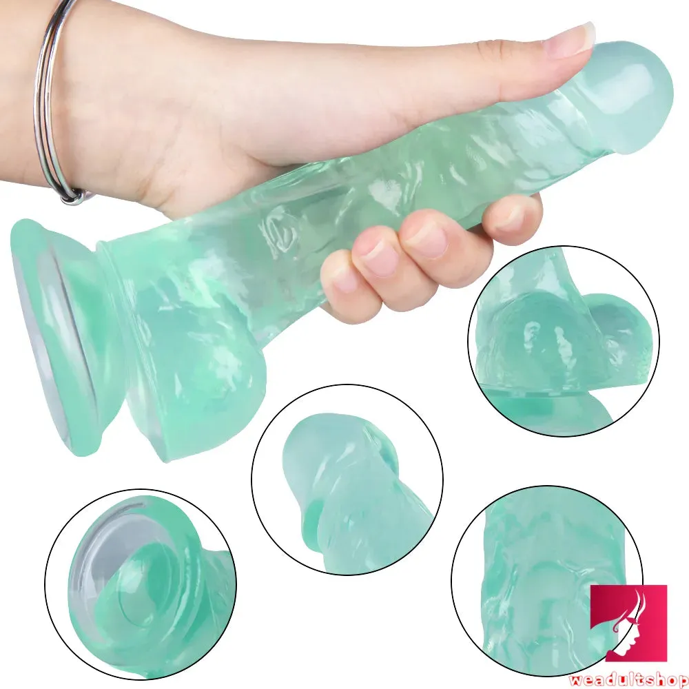 7.28in Realistic Dildo Flexible Penis With Textured Shaft Sextoy