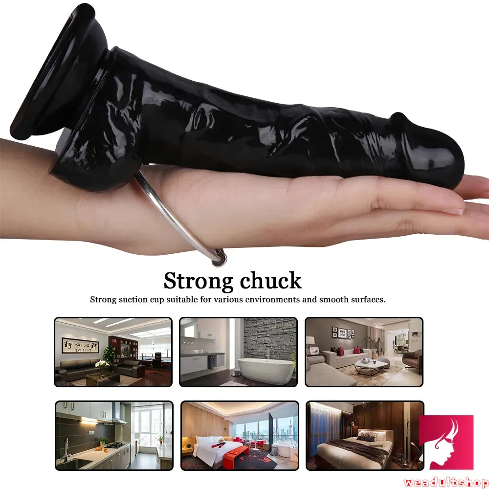 7.28in Realistic Dildo Flexible Penis With Textured Shaft Sextoy