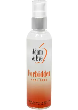 Aande Forbidden Anal Water Base Lube 4oz