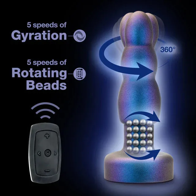 Anal Adventures Matrix Kinetik Vibrating Butt Plug by Blush Novelties