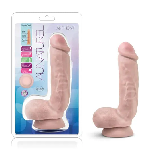 Au Naturel Anthony Dildo 8.5 by Blush