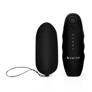 B Swish - Bnaughty Unleashed Classic Egg Vibrator (Black)