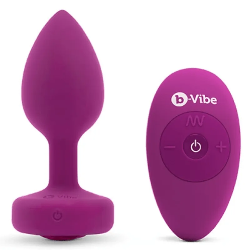 b-Vibe Vibrating Jewel Remote Control Plug