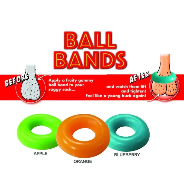 Ball Bands Gummy Cock Rings by Hott Products