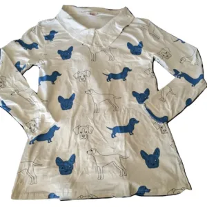 Blue Dog Long Sleeve Shirt
