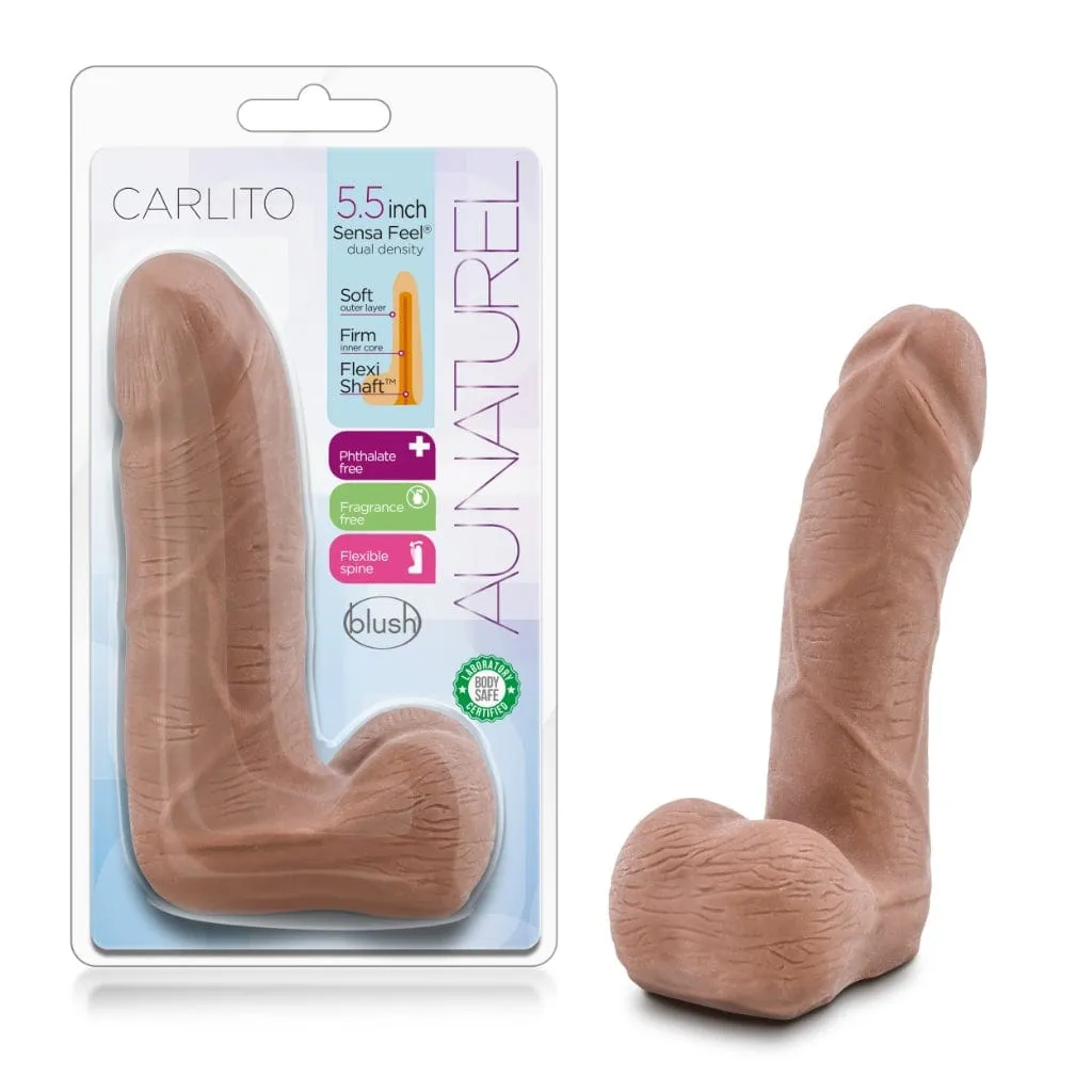 Blush Au Naturel Latin Carlito 5.5 Dildo
