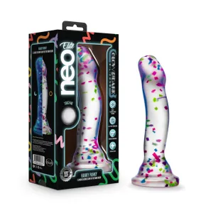 Blush Neo Elite Hanky Panky Silicone Glow In The Dark Dildo