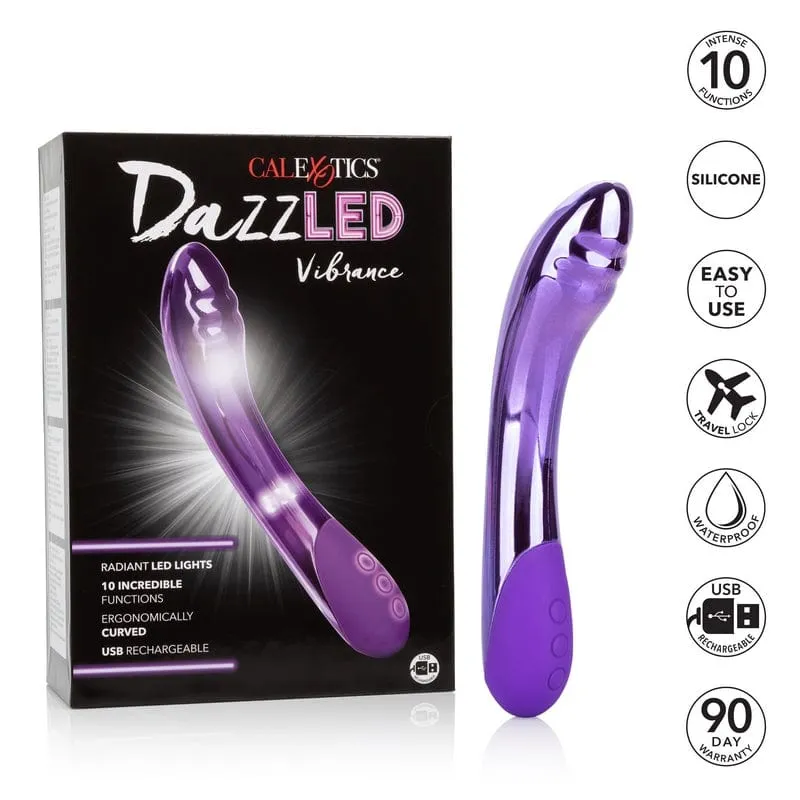 Calexotics DazzLED Vibrance Wand Purple