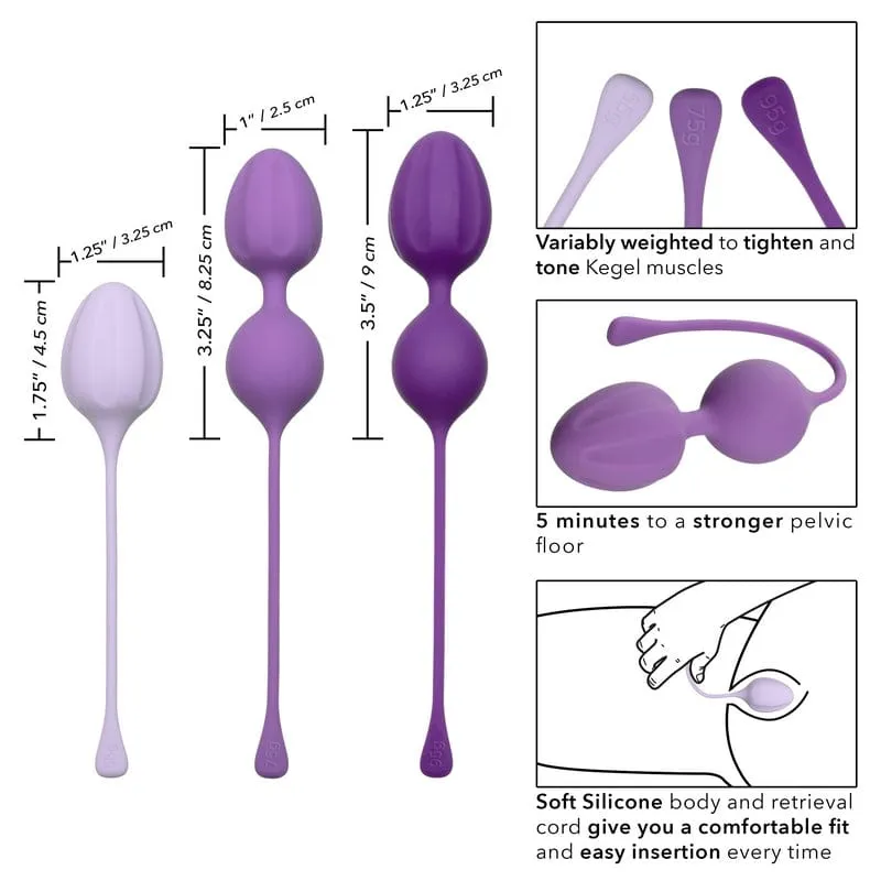 Calexotics Kegel Training 3-Piece Set