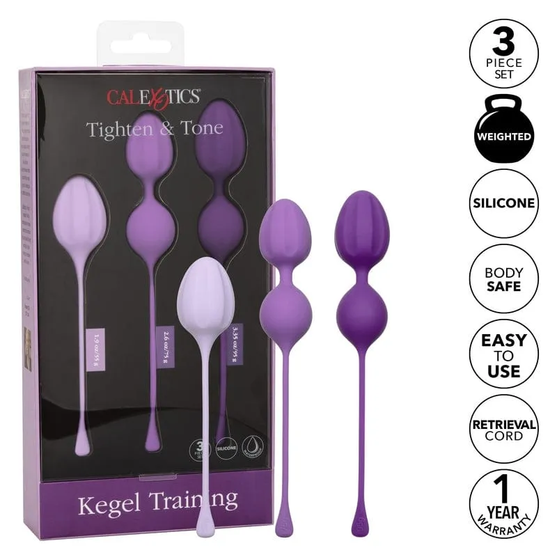 Calexotics Kegel Training 3-Piece Set