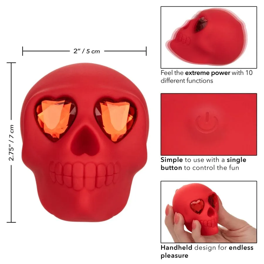 Calexotics Naughty Bits Bone Head Handheld Massager