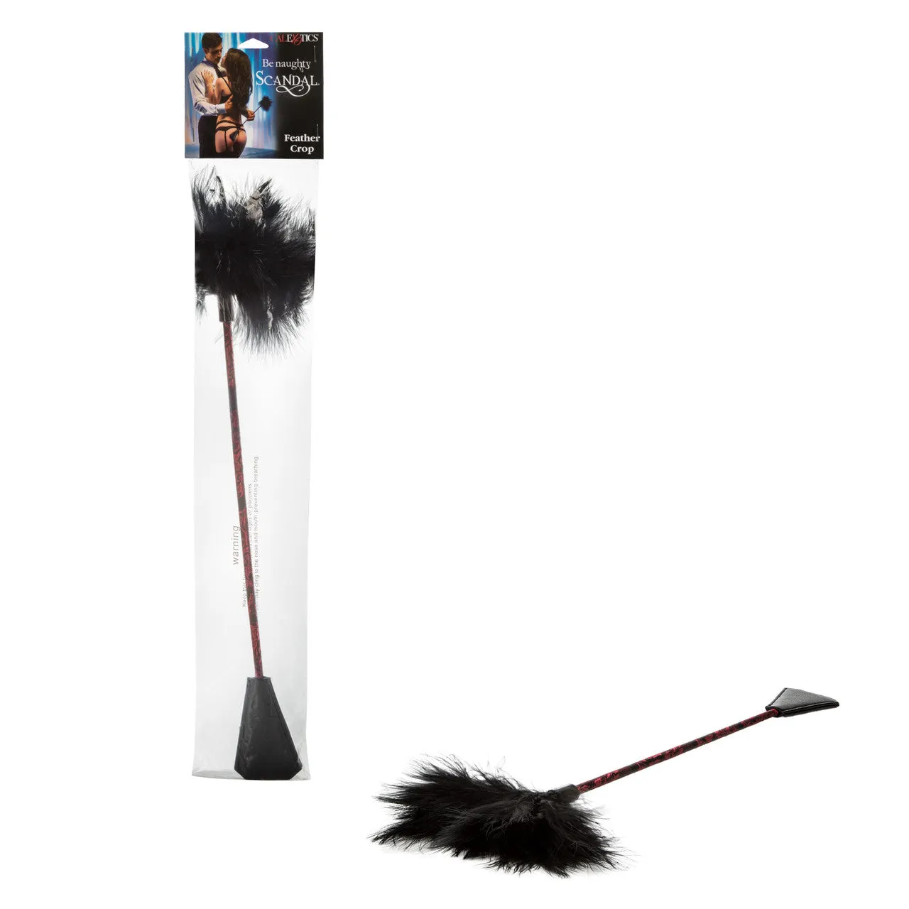 Calexotics Scandal Feather Crop Spanker Bondage Whip