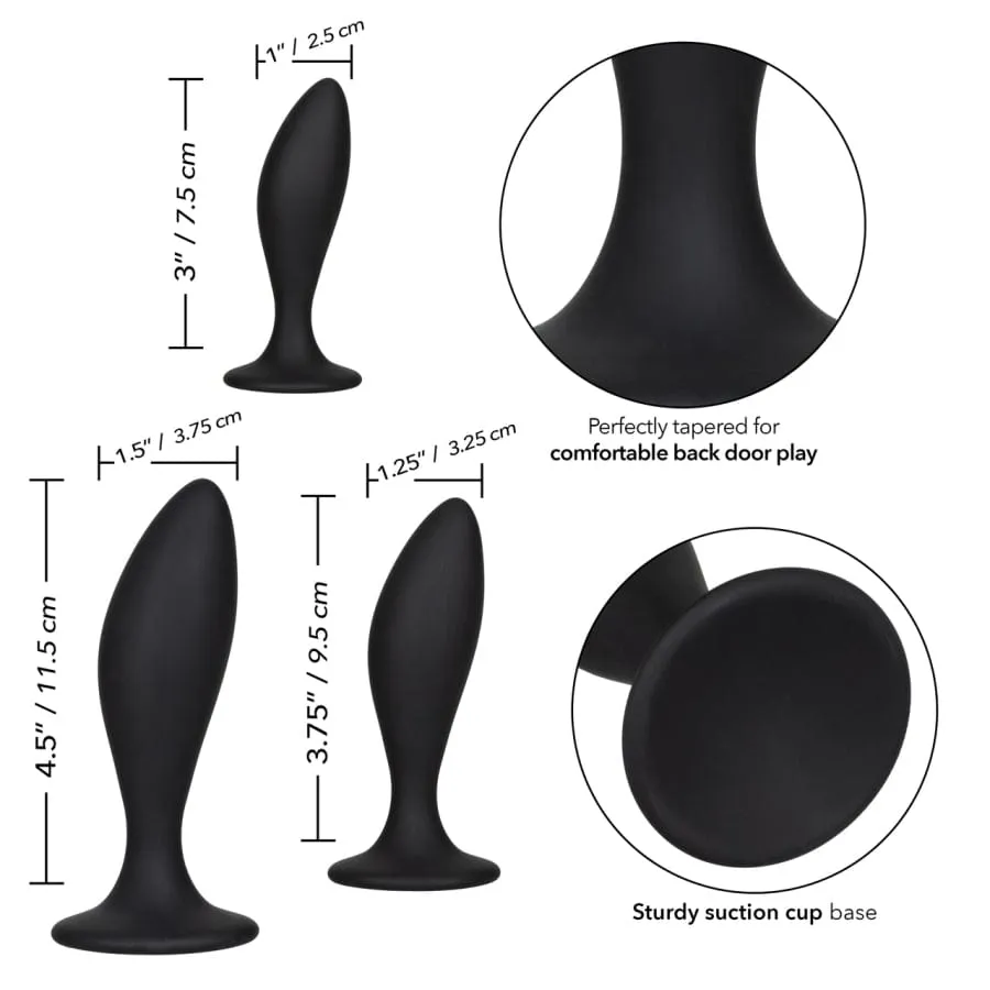 Calexotics Silicone Anal Curve Kit