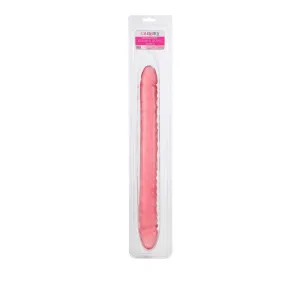 California Exotics - Translucence Veined Double Dong 17 (Pink)