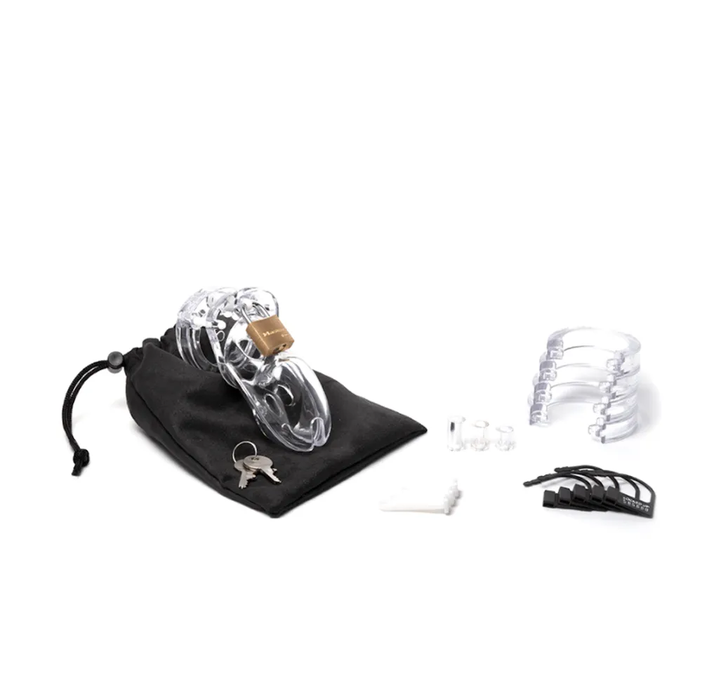 CB-X CB-3000 Cock Cage Kit Clear