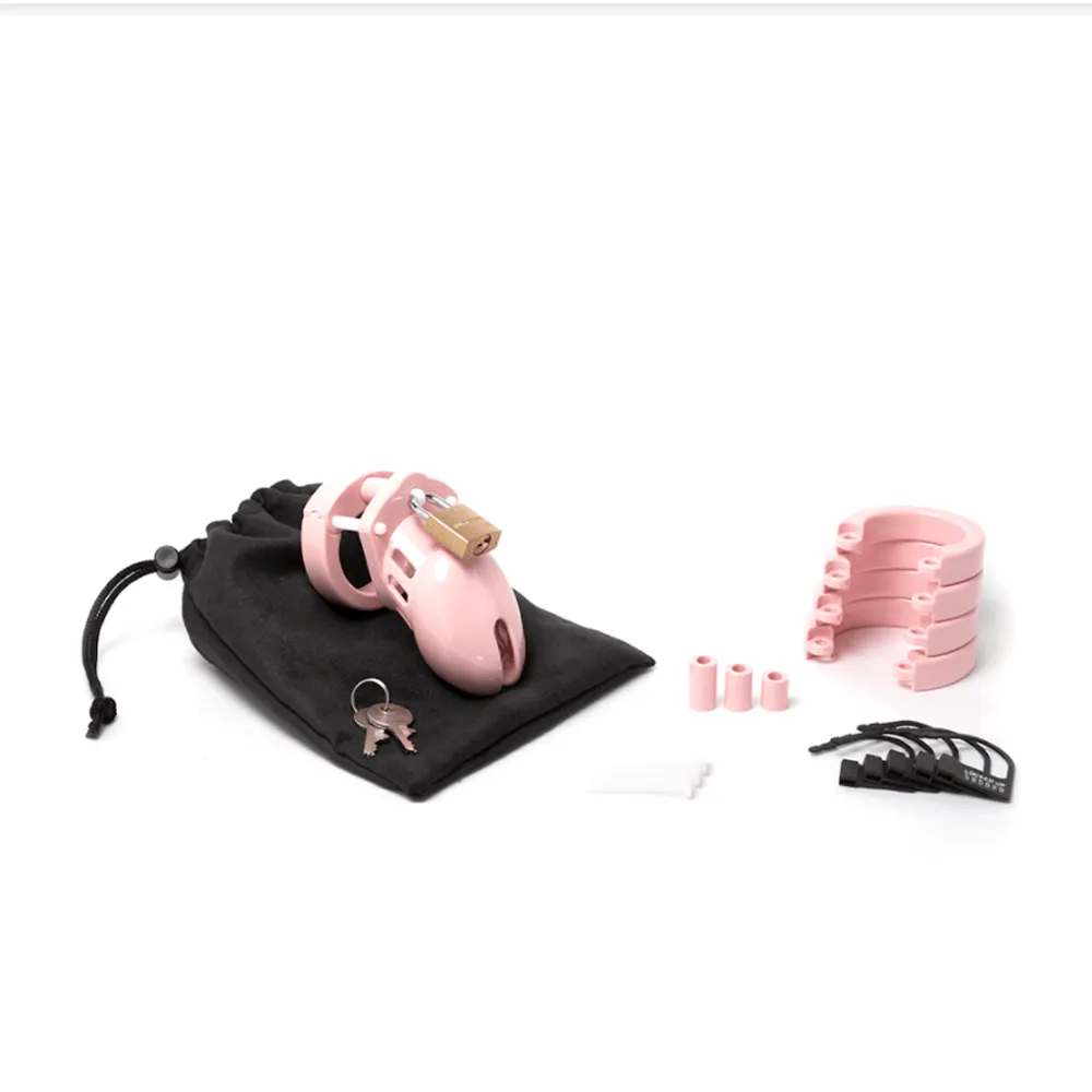 CB-X CB-6000S Cock Cage Kit Pink