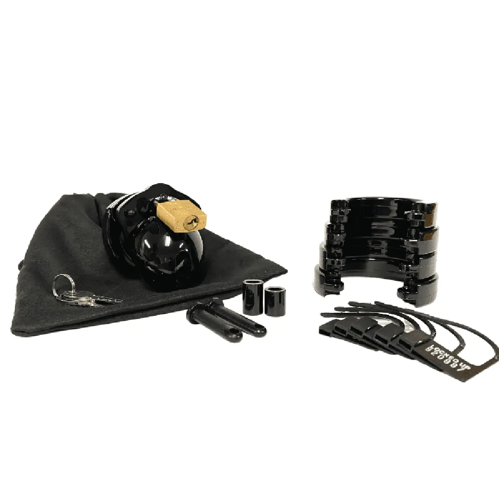 CB-X Mini-Me Cock Cage Kit Black