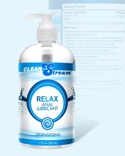 Clean Stream Relax Desensitizing Anal Lubricant
