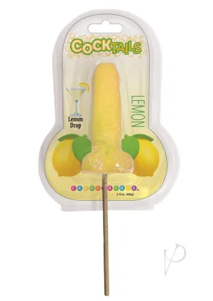 Cocktails 3d Lollipops Lemon