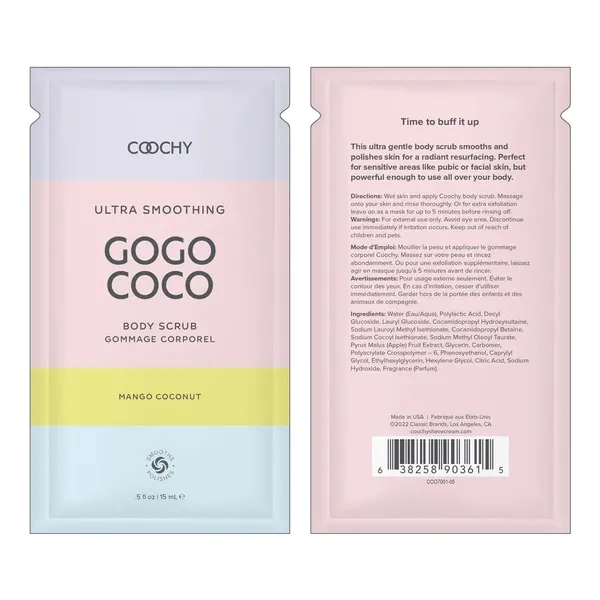 Coochy Ultra Soothing Body Scrub Mango Coconut