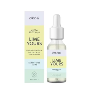 Coochy Ultra Soothing Ingrown Hair Oil Lemongrass Lime .5 fl. oz. 15 ml