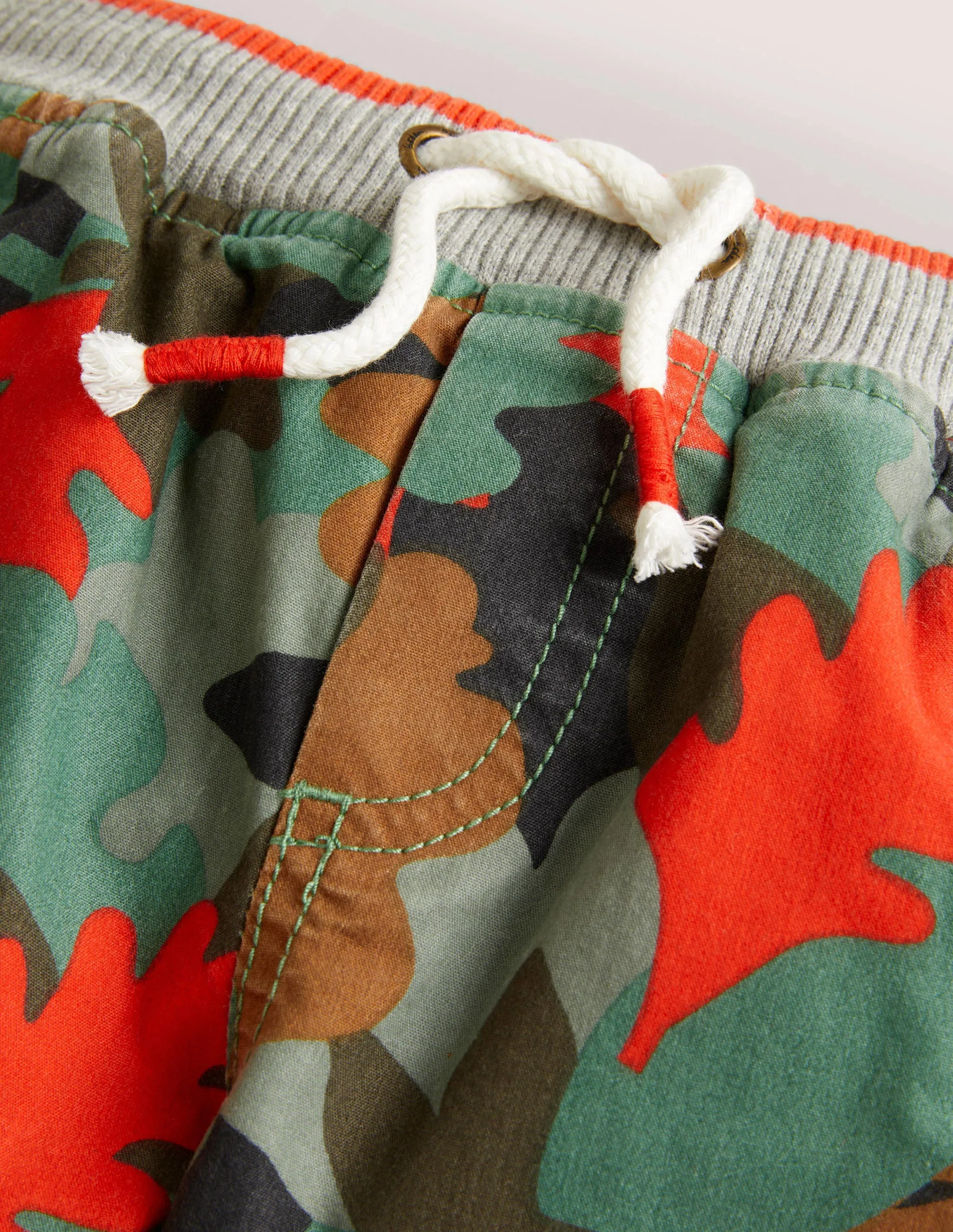 Cosy Lined Cargo Pants-Rosemary Autumn Leaf Camo