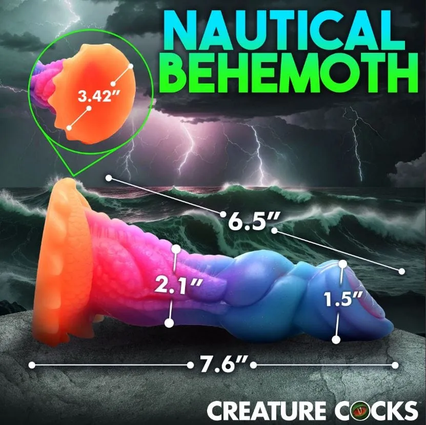 Creature Cocks Aqua-Cock Glow-In-The-Dark Silicone Dildo