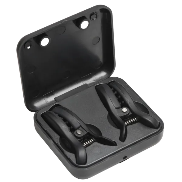 Dark Grip Vibrating Nipple Clamps