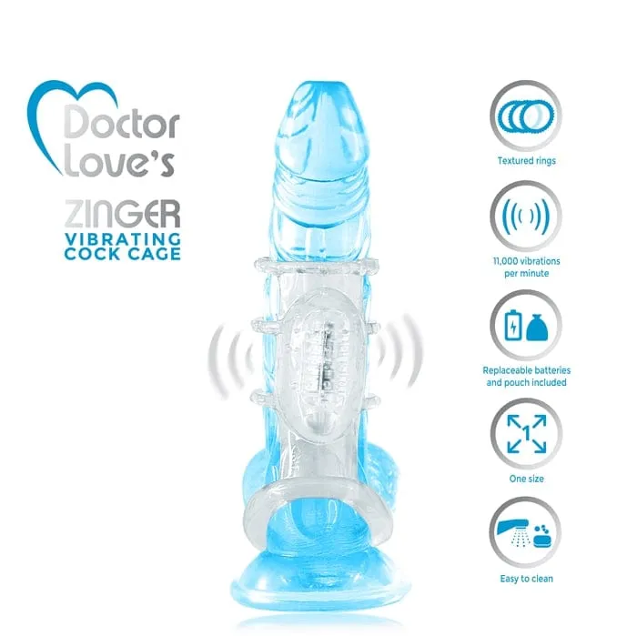 DeeVa Doctor Love's Zinger Vibrating Cock Cage