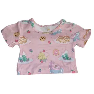 Dino Tea Time Stuffie Shirt