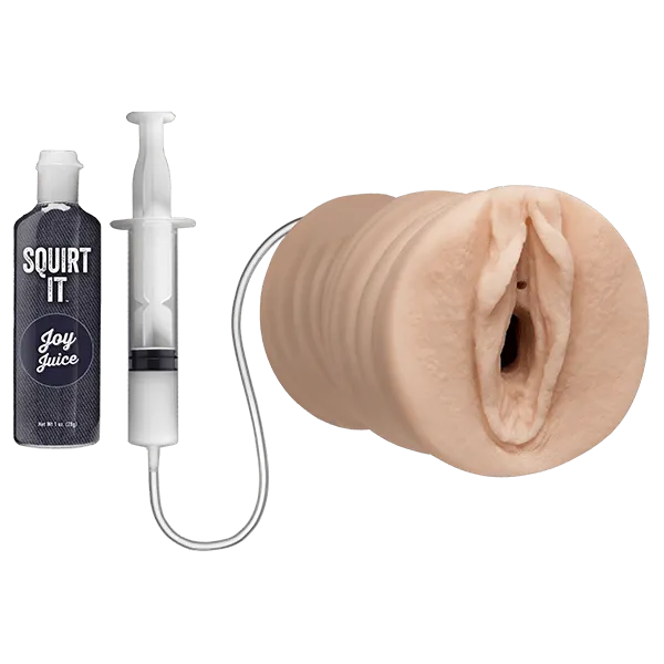 Doc Johnson Squirt It: Squirting Pussy Vanilla Stroker
