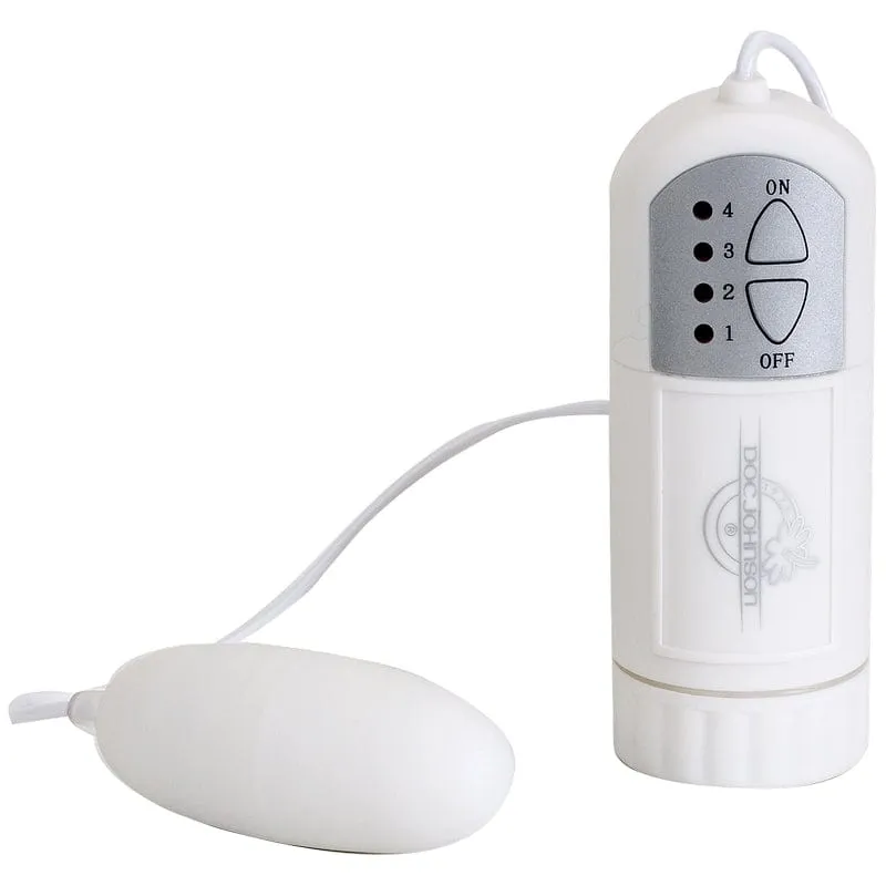 Doc Johnson White Nights Bullet And Controller