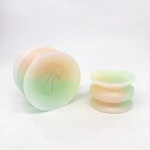 Double-sided suction cup set Pastel Shimmer small/medium