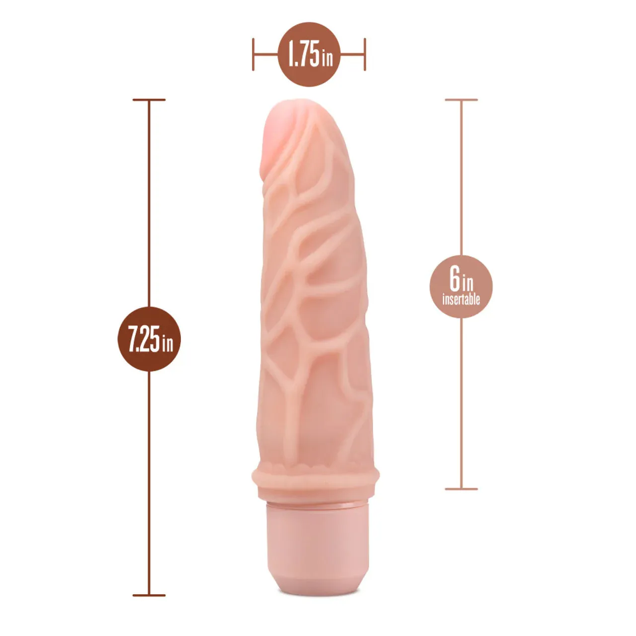 Dr Skin 7 Vibrator Dr Robert by  Blush Novelties