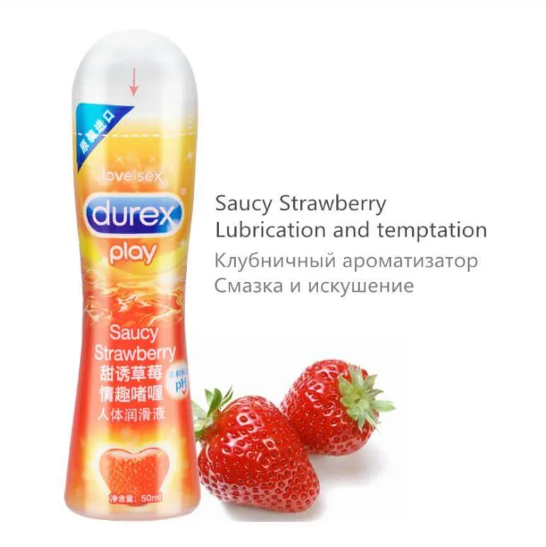 Durex Fruit Lubricant Water-based Original Lube For Men Women