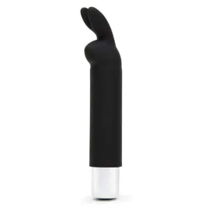 Fifty Shades of Grey - Greedy Girl Rechargeable Bullet Rabbit Vibrator (Black)