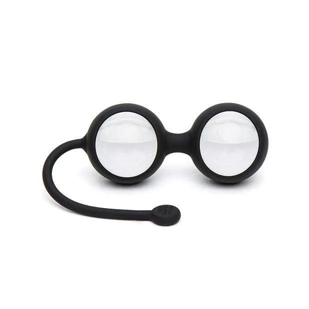 Fifty Shades of Grey - Inner Goddess Glass Pleasure Kegel Balls 77 g (Clear)