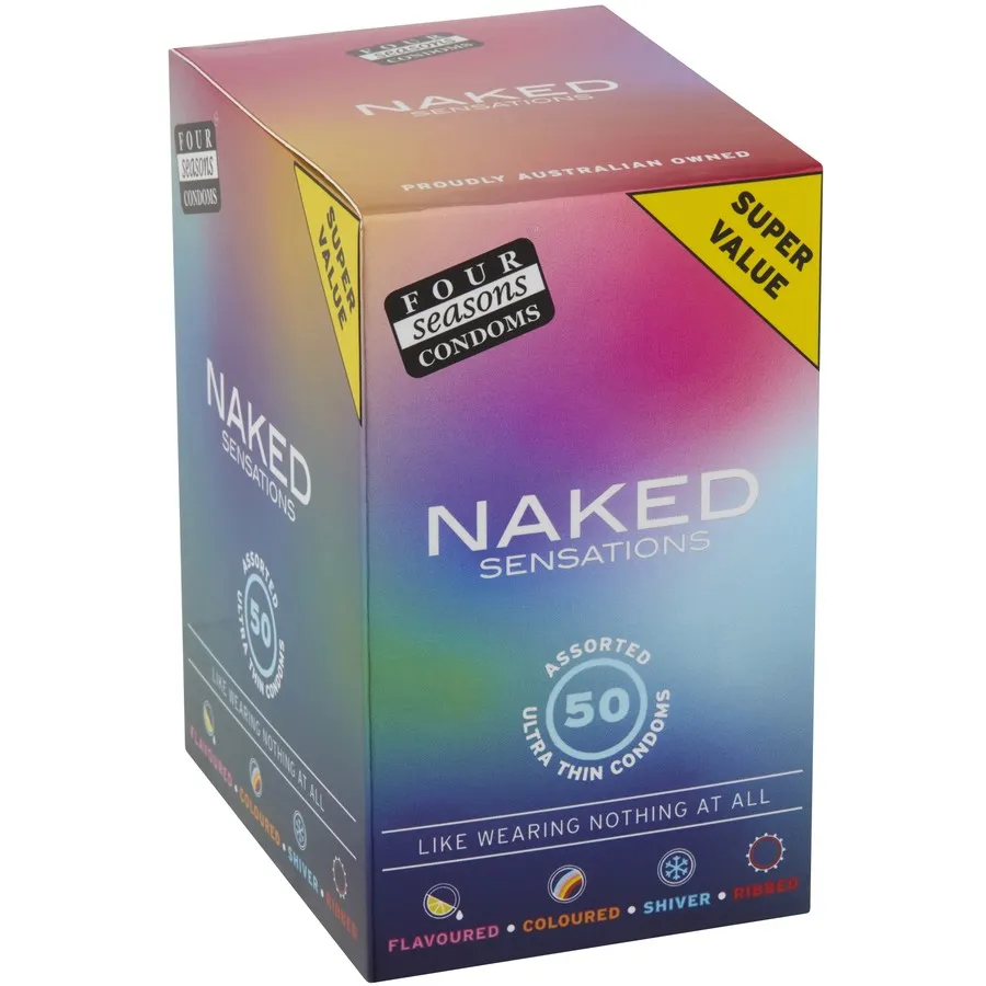 Four Seasons Naked Sensation 50pk Condoms