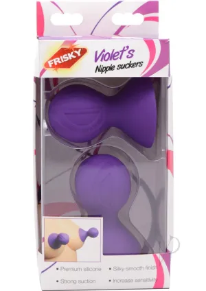 Frisky Violets Nipple Suckers