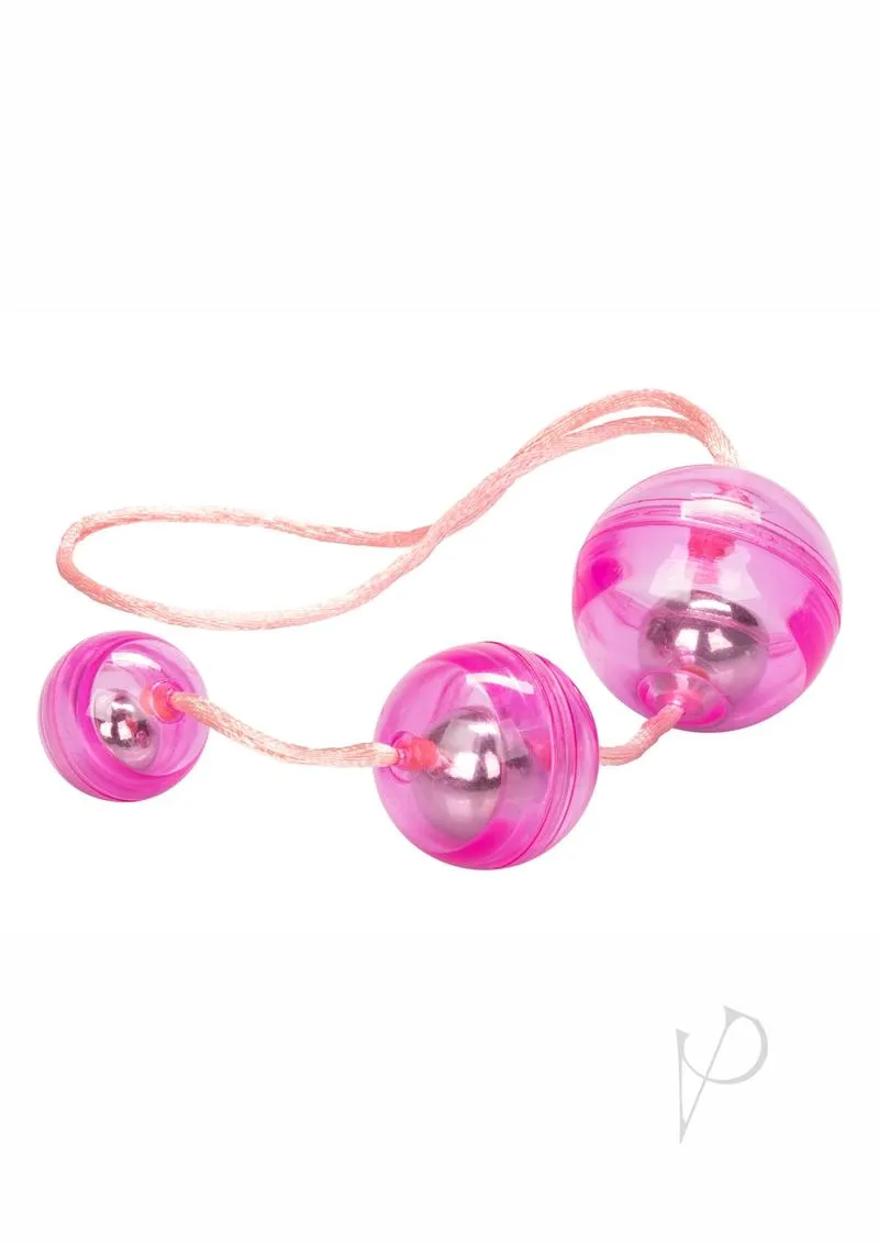 Graduated Orgasm Balls - Pink