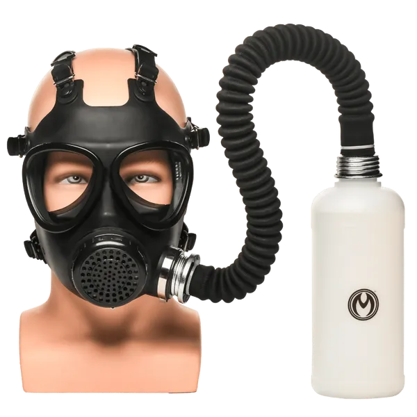 Inhaler Gas Mask with Bottle