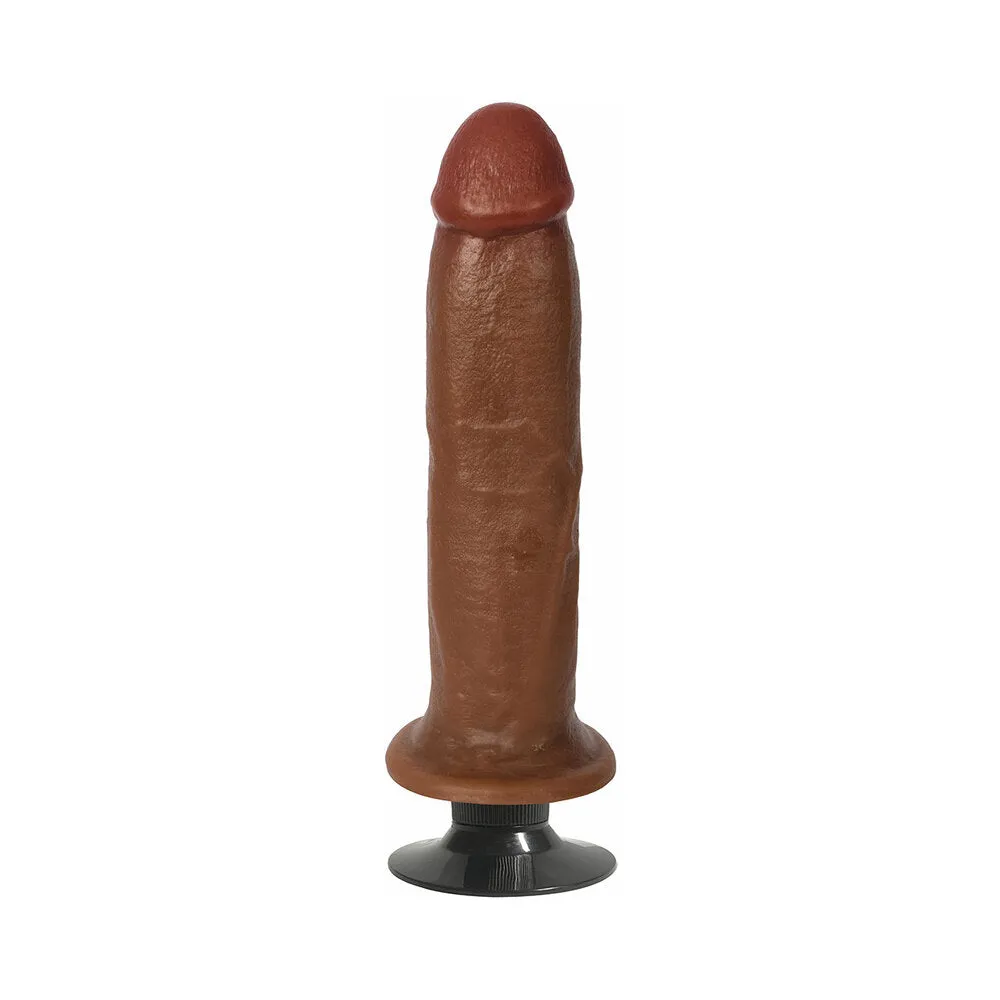 JOCK 8 in. No Balls Vibrating Dildo Medium