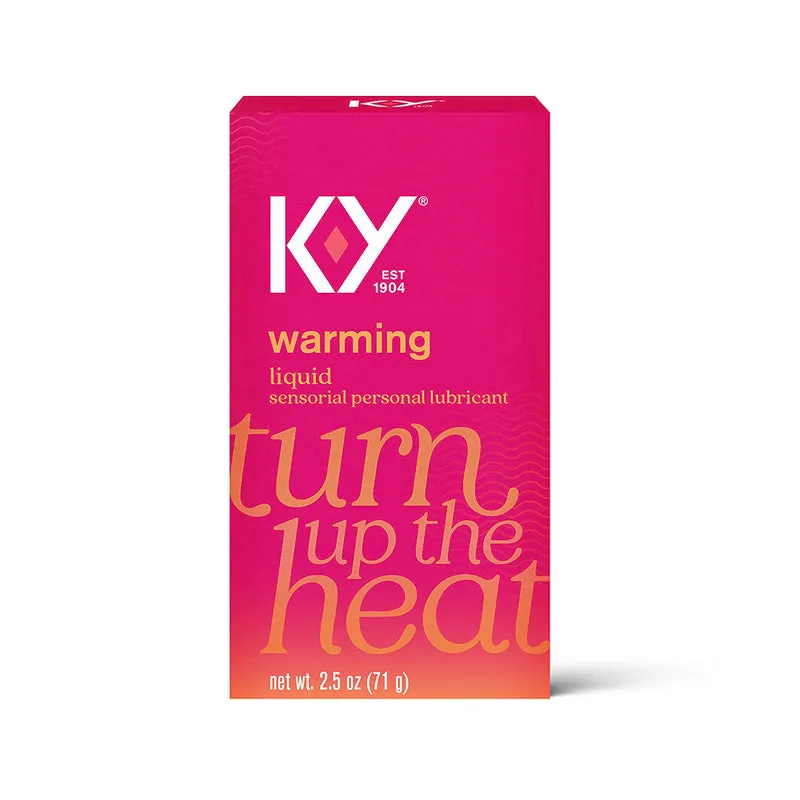 K-Y Warming Liquid Personal Lubricant 2.5 oz.