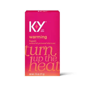 K-Y Warming Liquid Personal Lubricant 2.5 oz.