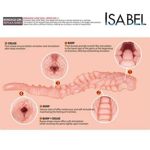 Kokos - Isabel Mini Doll Vibrating Meiki (Beige)